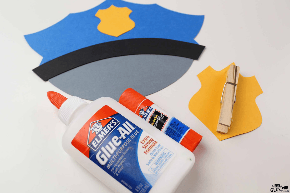 This Paper Police Hat Craft is a fun activity as we get ready for Law Enforcement Appreciation Day or when we talk about careers in our community.
