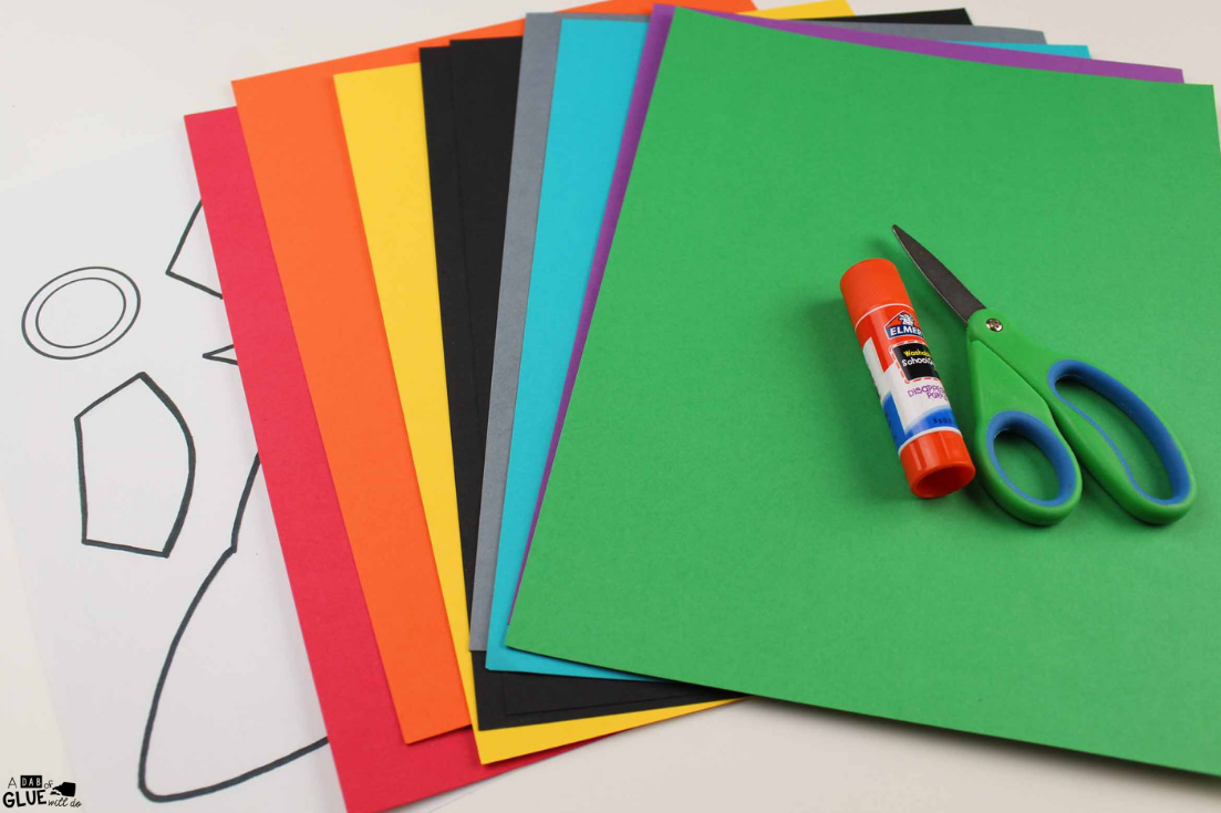 Use this Paper Rocket Craft with your little learners during your science units or during arts and crafts time. Perfect to practice fine motor skills. 