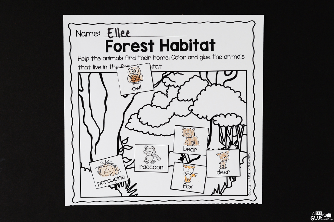 I've created this Animal Habitats Science Unit so our students can learn and research about 7 different animal habitats in a hands-on way.