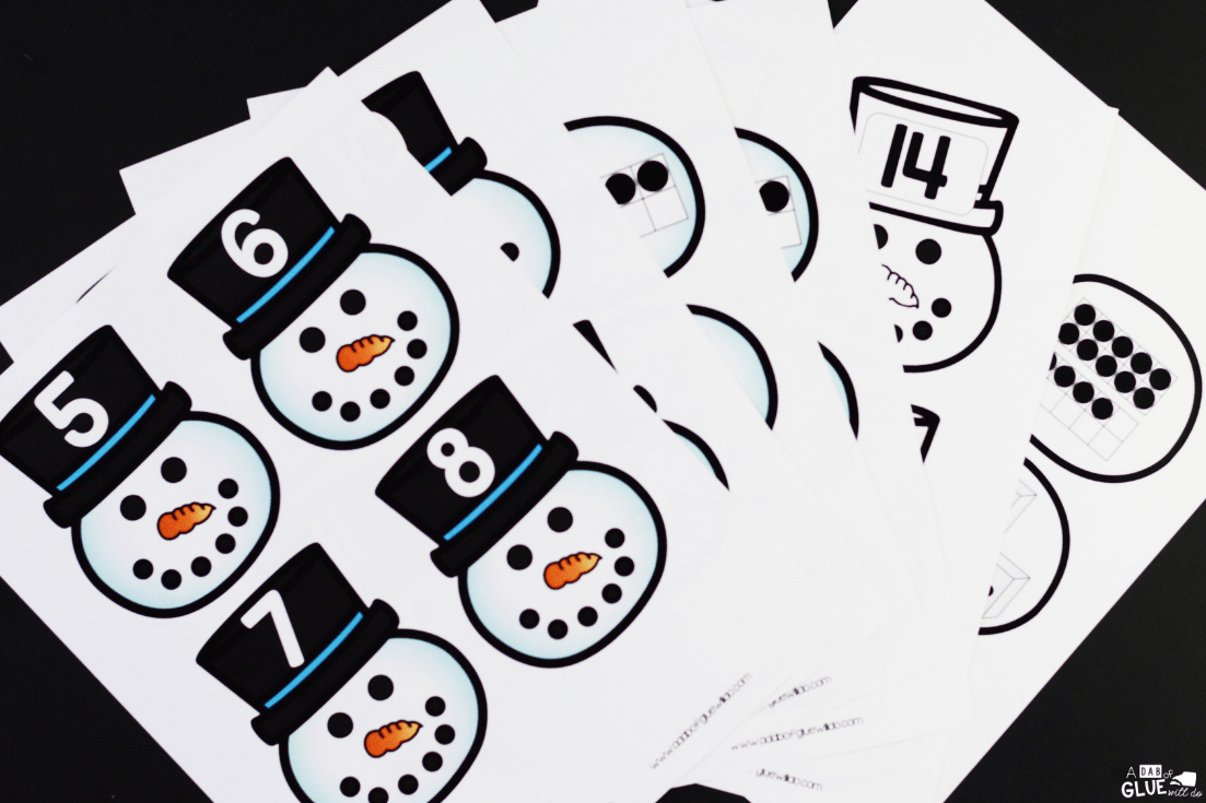 This Snowman Number Match-Up helps students to develop a strong number sense and confidence in numbers as they build a strong foundation in math skills.