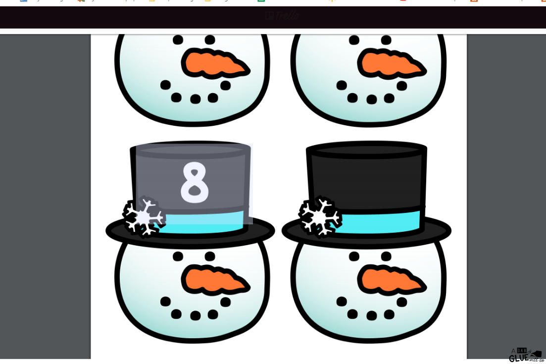 To connect snowmen with key math concepts, I've created this Snowman Editable Addition and Subtraction Activity so our kids can review their math facts in a fun hands-on way!