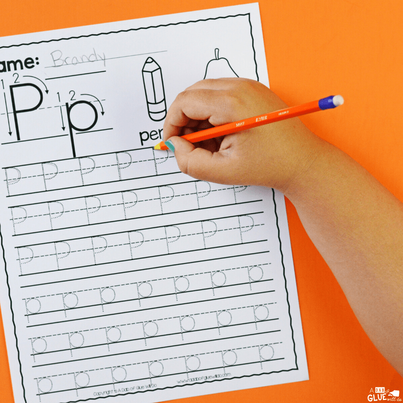 I love having weekly themes, especially when we can build on it while learning the alphabet throughout the year. So I've created this Alphabet Tracing Activity.