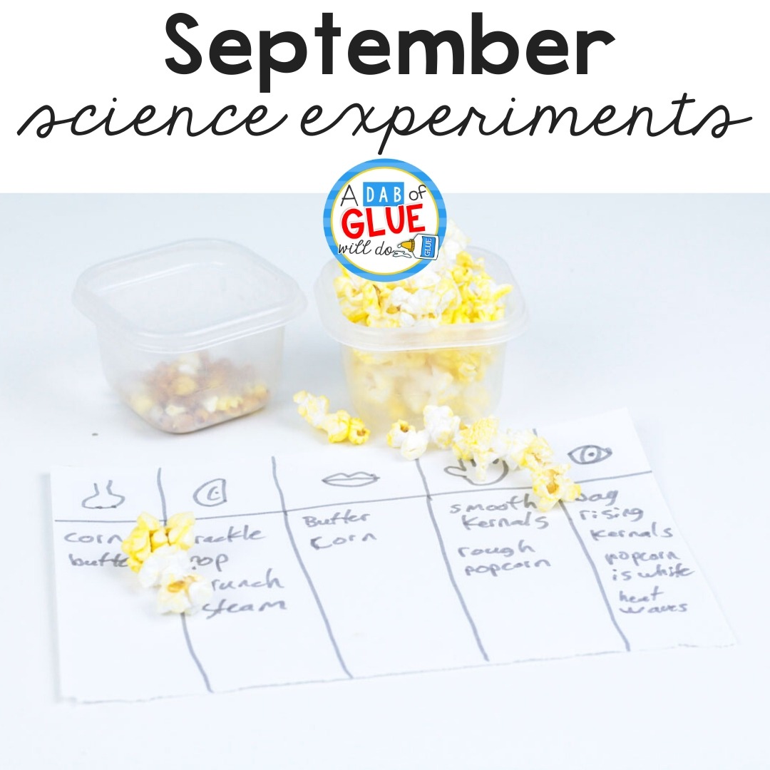 September Science Experiments