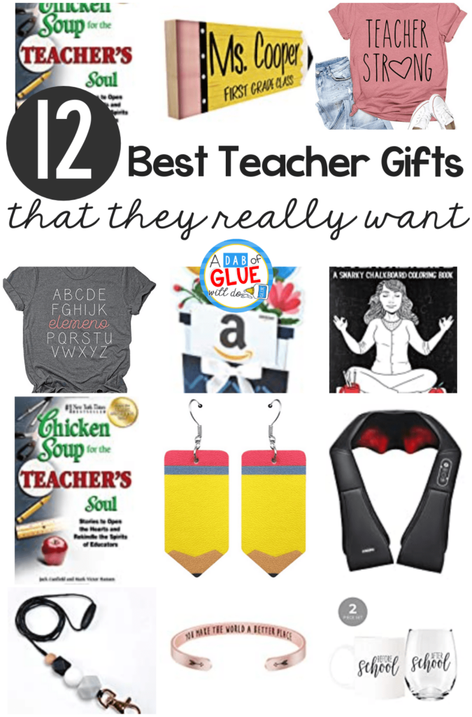 This list of best teacher gifts every teacher wants is perfect for holiday gifts for teachers or for Teacher Appreciation Gifts 