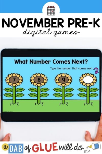 numbers 7, 8, 9 on flowers what comes next digital game