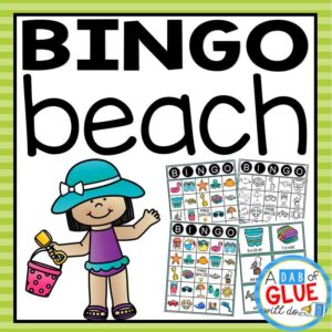 Beach Day Activities - End of the Year BINGO - Beach BINGO - Ocean BINGO
