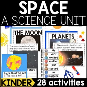 Space Unit for Kindergarten