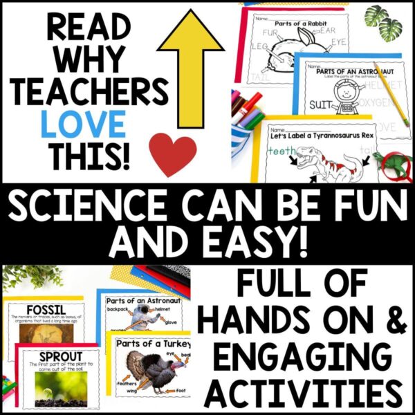 Endless Science {Growing} MEGA Bundle for Pre-K - A Dab of Glue Will Do