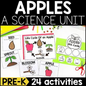 Apples Science Unit for PreK