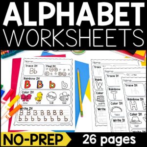 Alphabet Worksheets