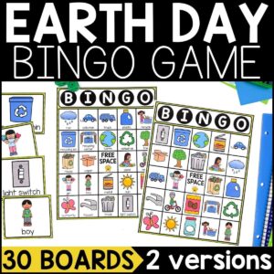 Earth Day Bingo