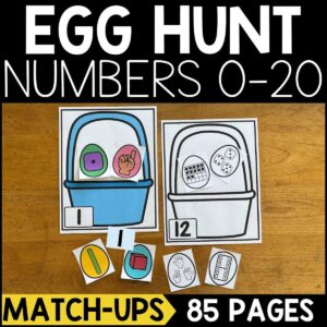 Easter Number Match-Up
