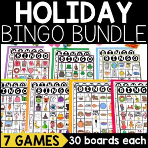 Holidays Bingo Bundle