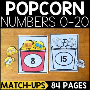 Popcorn Number Match-Up