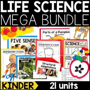 Kindergarten Science Bundle: Life Science