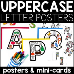 Alphabet Uppercase Posters