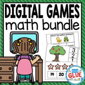 Math Digital Activities Bundle for Math Distance Learning