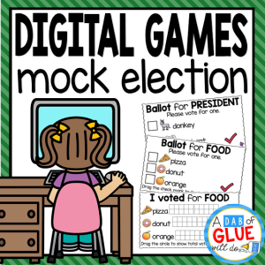 Voting Activity Digital for Kindergarten Google Classroom (Distance Learning)