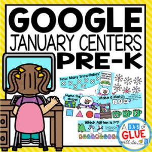 January and Winter Google Slides for Pre-K