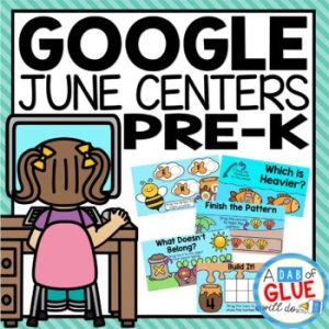 June and Summer Google Slides for Pre-K
