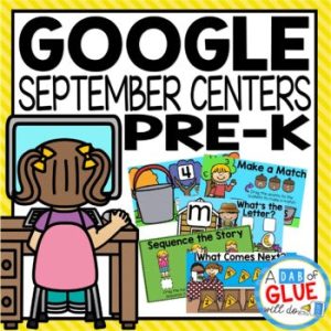 September and Fall Google Slides for Pre-K