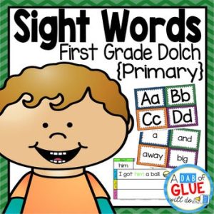 Sight Word Activities, Centers, and Word Wall: Dolch First Grade {Primary}