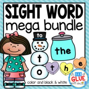 Editable Sight Word Activity Bundle