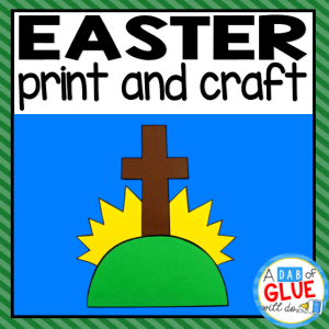 Easter Religious Paper Craft Activity and Creative Writing