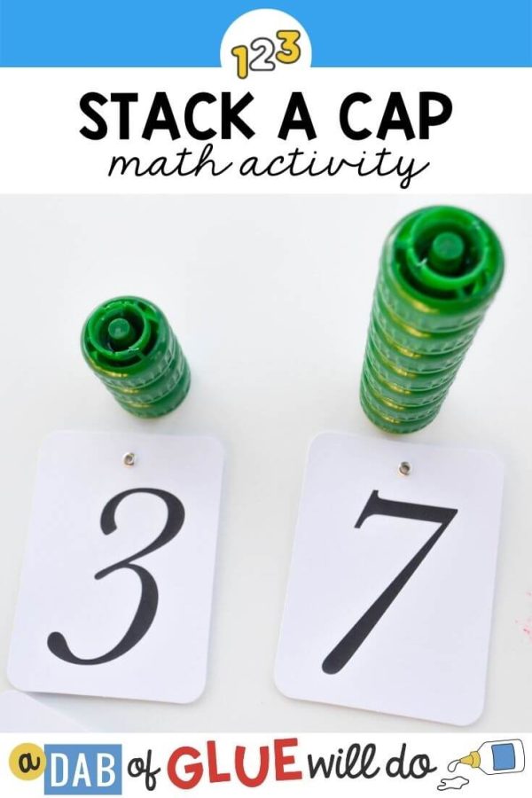 Stack a Cap Math Activity