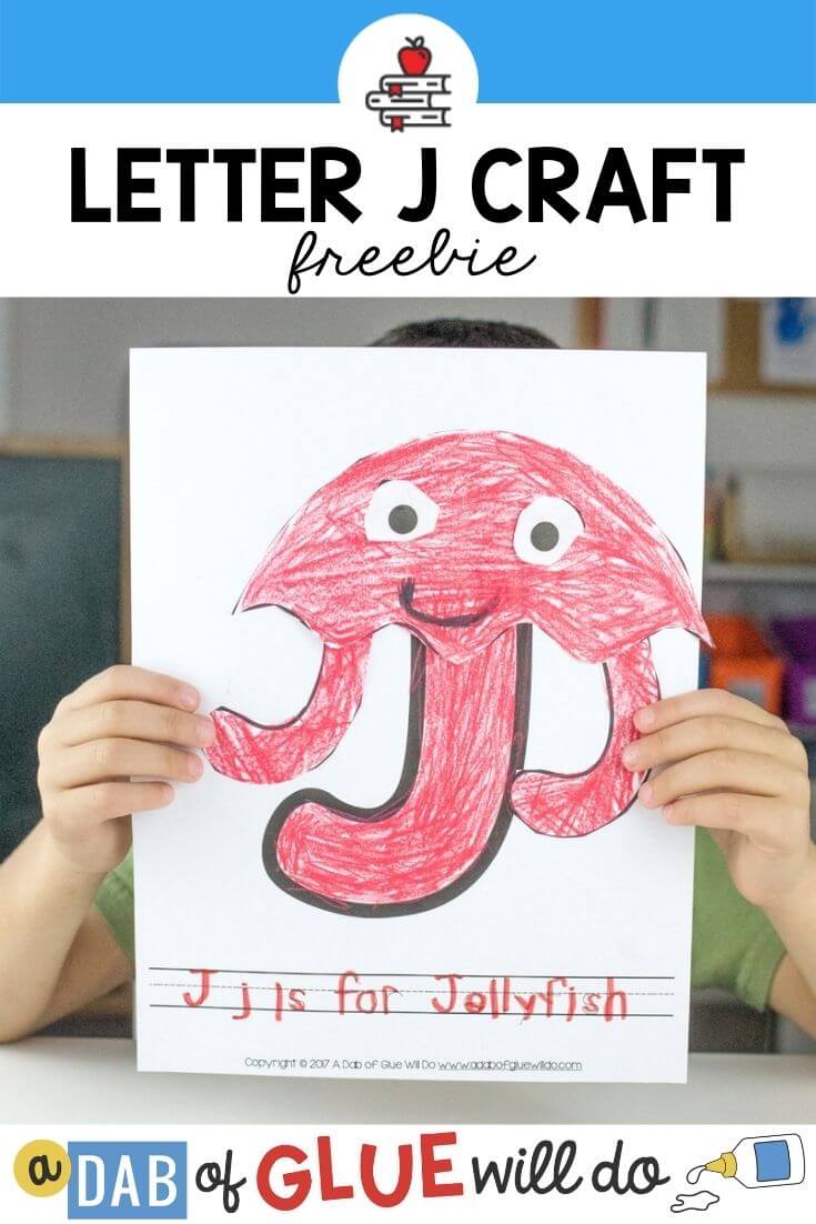 Animal Alphabet J is for Jellyfish Craft -