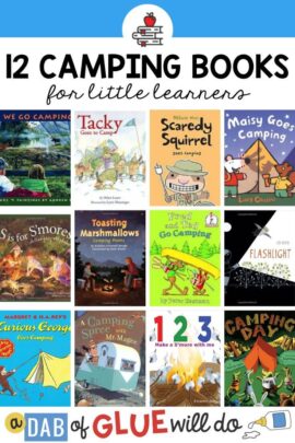 12 books about camping for kids