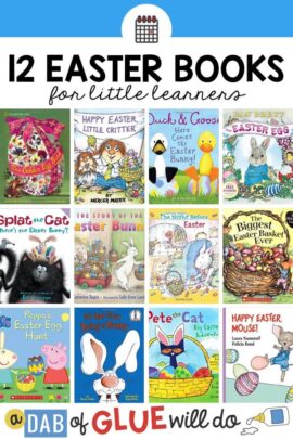 A list of Easter books for kids