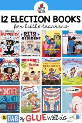A list of read alouds about voting and election day for kids