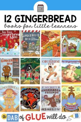 A list of gingerbread read alouds for kids