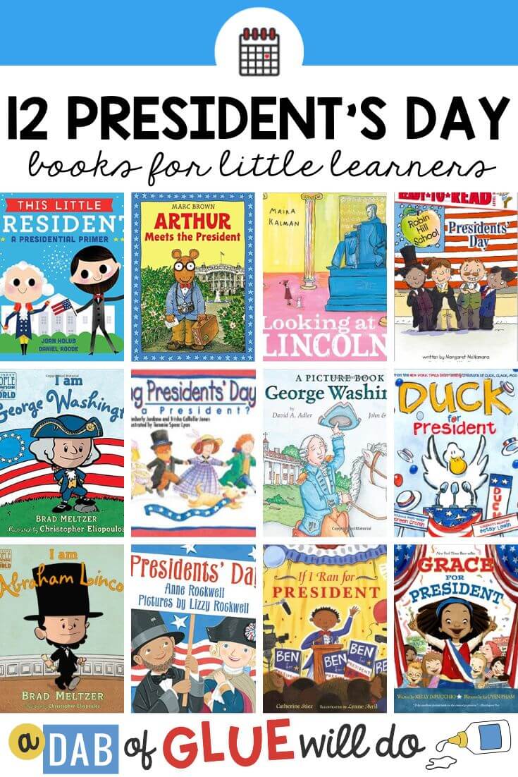 12 Presidents' Day Books for Little Learners -