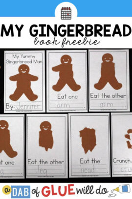 An interactive gingerbread book for young children