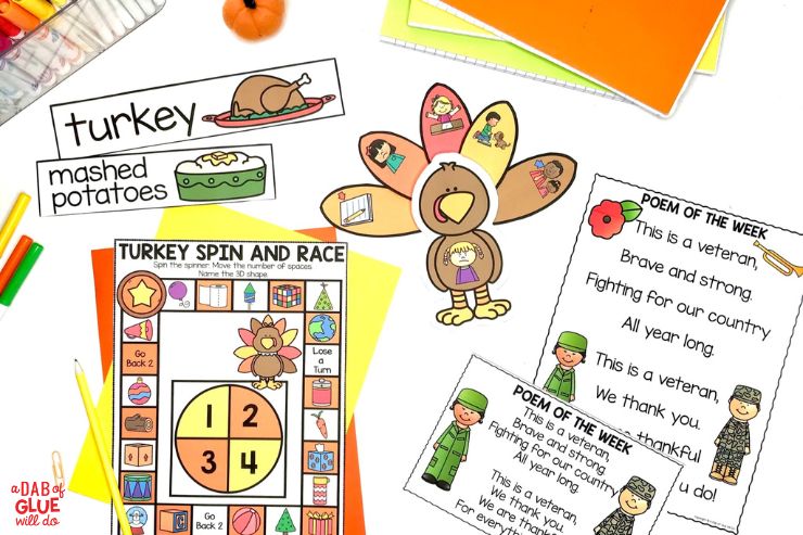 These November math and literacy centers are perfect for kindergarten students! With a variety of activities to choose from, these centers will help keep your little learners engaged and learning all month long.