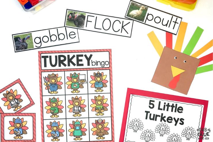 This pre-k science unit on the turkey is a great way to introduce your little learners to science. 