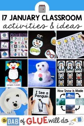 From fun games to math and literacy to engaging science activities these January classroom activities will get the year started off in the right way.