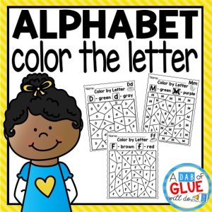 Alphabet Color THE Letter