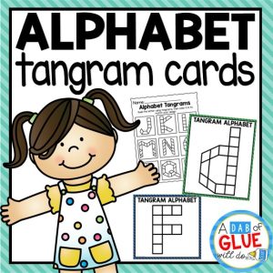 Alphabet Tangram Cards