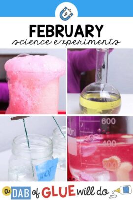 4 science experiments for kids to do during February