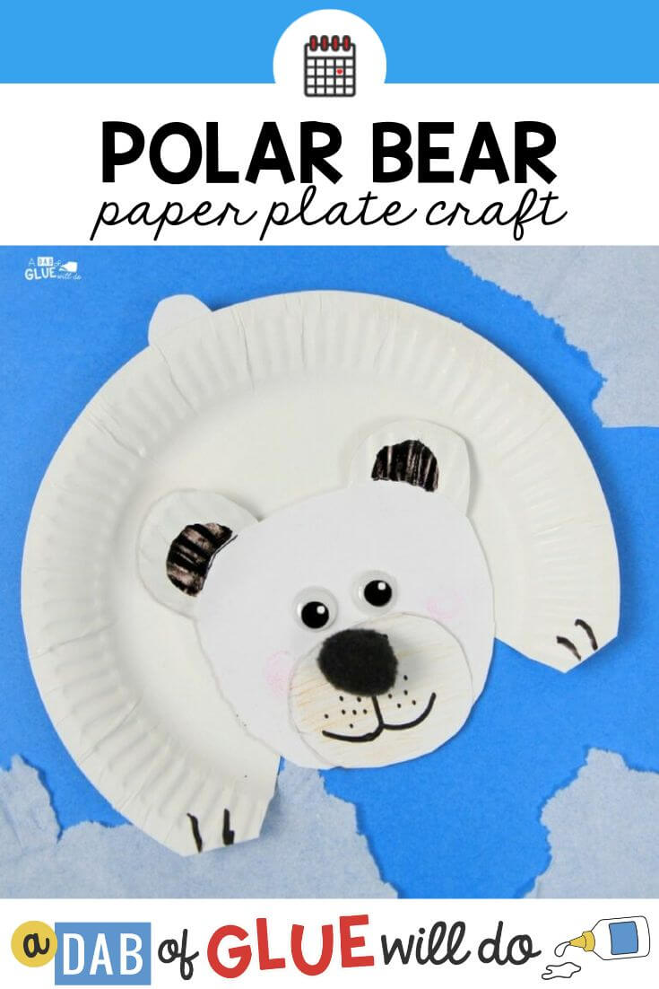 Arctic Animals for Kids: Polar Bear Craft -
