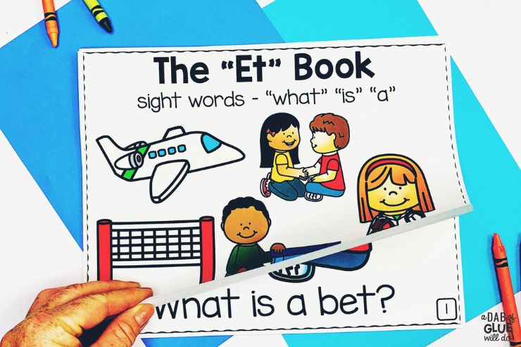 The et book sight words what is a 