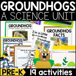 Groundhog Animal Study for Pre-K