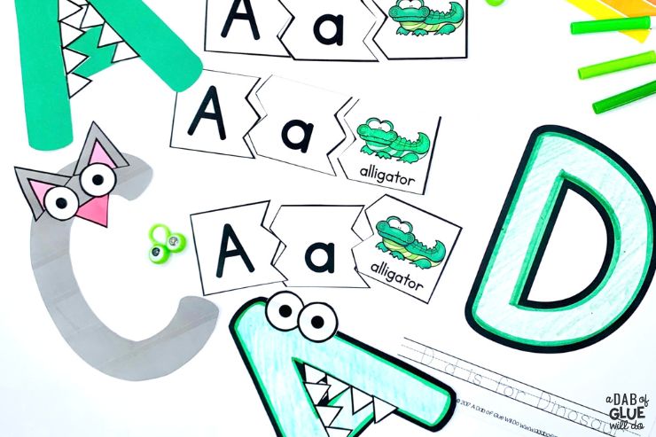 Get creative with animal alphabet letter crafts and puzzles! Explore fun and educational DIY projects for our youngest learners. Letters A, C, and D