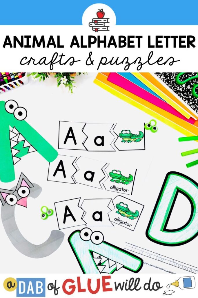 Bring letters to life with our Animal Alphabet Letter Crafts and Puzzles! Ideal fun and learning for our youngest learners.