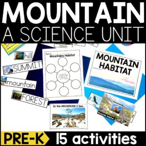 Mountain Habitat for PreK