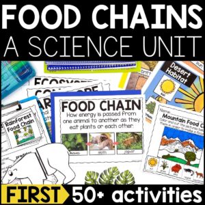 Food Chains Science Unit for First Grade