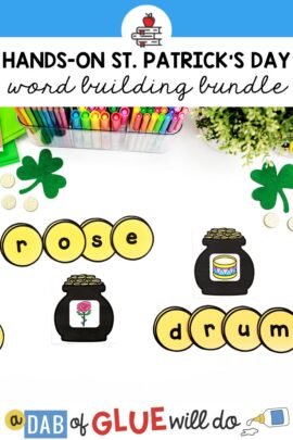 Looking for engaging Hands-On St. Patrick's Day activities for your classroom? Check out this word building activity bundle.